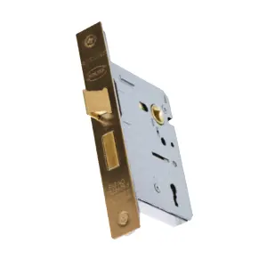 UAP Classic 3 Lever Bathroom Mortice Sash Lock - 65mm / 2.5" - Bronze