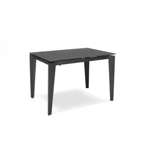 Bricker Extendable Dining Table Black