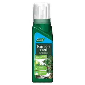 Westland 20100354 Bonsai Concentrate Plant Food Feed 200ml Makes 40L Add Water