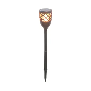 Sylvania YourHome 78 Lumen Solar LED Outdoor Flame Torch Light - Twin Pack