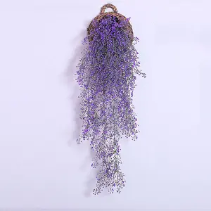 Artificial Hanging Plants Simulation Decoration Golden Willow