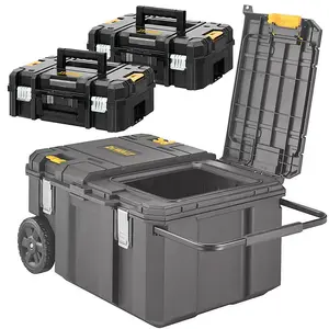 Dewalt DWST17871-1 TSTAK Rolling Job Chest IP54 Toolchest Stacking +2x Tool Box