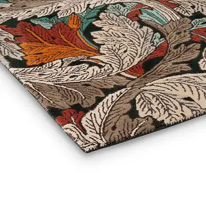 Acanthus Wool Runner Rugs 126900 in Forest By William Morris - 67x230cm