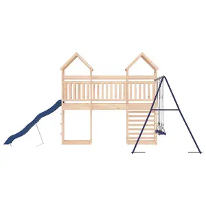 Berkfield Outdoor Playset Solid Wood Pine