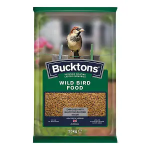 Bucktons Premium Wild Bird Food Seed Mix 20kg