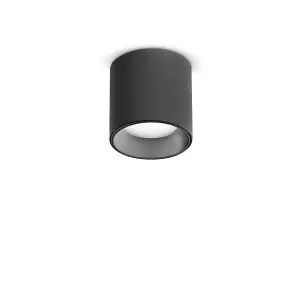 Luminosa DOT LED Surface Mounted Downlight Black, 4000K, Non-Dim