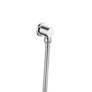 ENKI Chrome Round Elbow Outlet Solid Brass Shower Connector L04