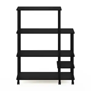 Debbi Wood Kitchen Cart Americano/Black