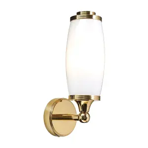 Elstead Lighting - Eliot 1 Light Wall Light - Polished Brass