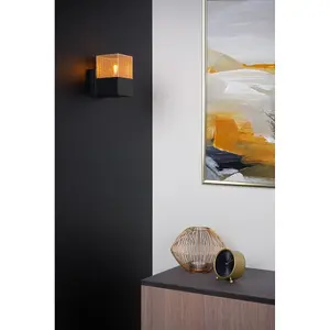 Lucide Renate Modern Wall Light - 1xE27 - Matt Gold, Brass