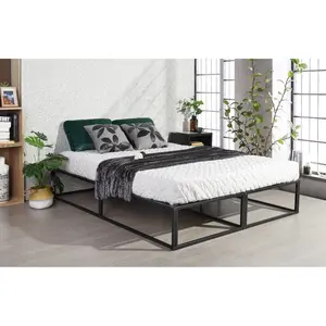 Laurent Bed Frame Black / Kingsize (5')