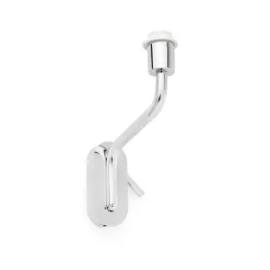 Luminosa Eterna 1 Light Indoor Wall Reading Light Chrome  - Shade Not Included, E27