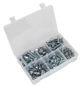 Sealey Setscrew Assortment 150pc Metric M5-M10 High Tensile AB048SS