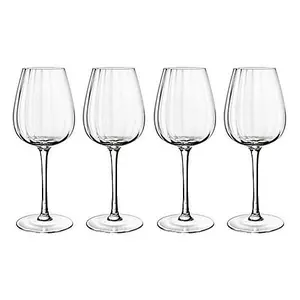 Villeroy & Boch Rose Garden Set of 4 White Wine Goblets