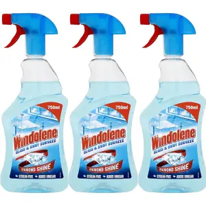 Windolene Window Cleaner Spray 750ml (Pack of 3)