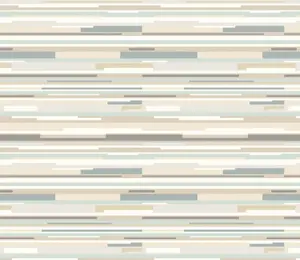 Hoopla Walls Horizontal Stripe Grey 10m Wallpaper Matt Smooth