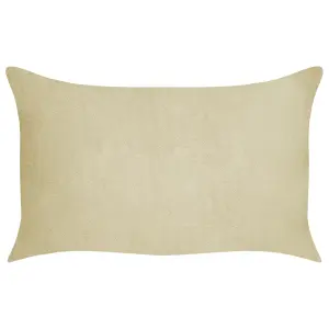 Set of 2 Cushions MILLET Corduroy 47 x 27 cm Solid Olive Green