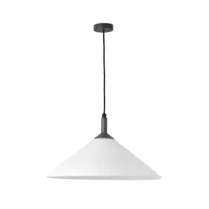 Luminosa Saigon Dome Pendant White, E27, IP65