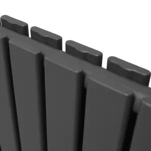 Designer Flat Radiator - 1800 x 280mm - Anthracite