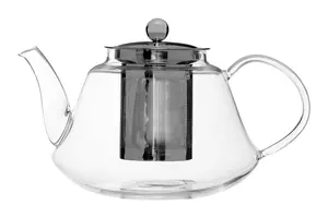 Maison by Premier High Borosilicate Curved 1200ml Teapot