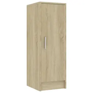 Berkfield Shoe Cabinet Sonoma Oak 32x35x92 cm Engineered Wood