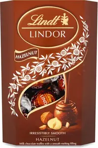 Lindt LINDOR Hazelnut Chocolate Truffles Box 200G Chocolate Truffles & Fondants