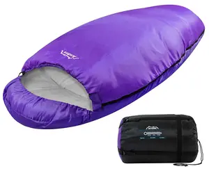 Andes Barrel 400 Sleeping Bag - PURPLE