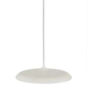 Nordlux DFTP Artist 25 Indoor Dining Living Kitchen Hallway Pendant In Beige (Diam) 25cm