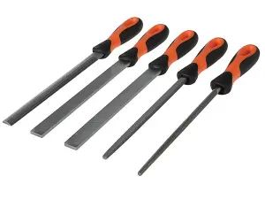 Bahco - 200mm (8in) ERGO™ Engineering File Set, 5 Piece