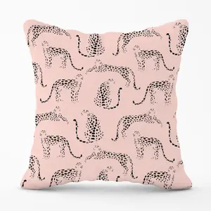 Abstract Leopard Pattern Outdoor Cushion 45cm x 45cm