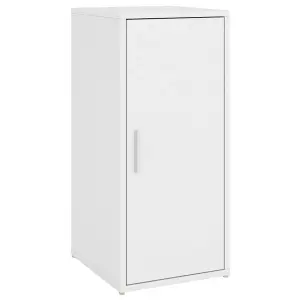 Berkfield Shoe Cabinet White 32x35x70 cm Engineered Wood