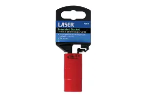 Laser 7993 1000v VDE Insulated Socket 1/2" Drive 15mm