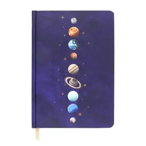 Something Different Solar System A5 Notebook Navy Blue (One Size)