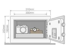 Yale Small Value Safe  - YSV/200/DB1