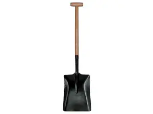 Faithfull RI33-STPSM2TH Open Socket Square Shovel No.2 T-Handle FAIOSS2T