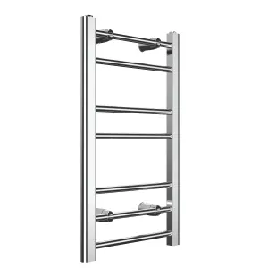 VURTU5 Designer Vertical Ladder Style Radiator 700(H) x 400(W), Chrome, 613663