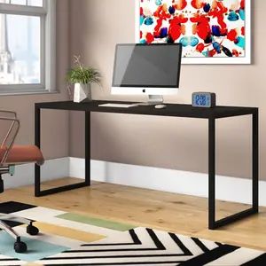 Shawna Computer Desk Espresso/Black / 73.7cm H x 160.02cm W x 61cm D