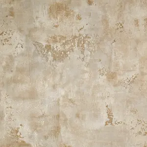 Olympia Industrial Wallpaper In Ivory And Gold