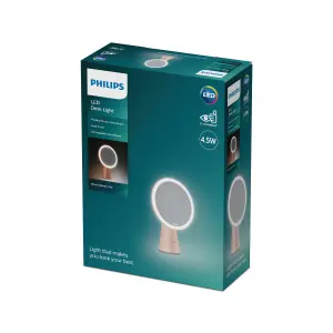 Philips LED Mirror Desk Lamp 4.5W 30-50K USB