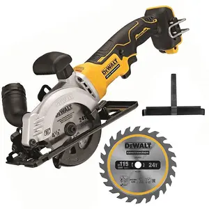 DeWalt DCS571N 18v Brushless XR 115mm Compact Circular Saw Bare Tool + 24T Blade