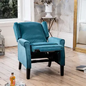 Barksdale Recliner Armchair - Teal