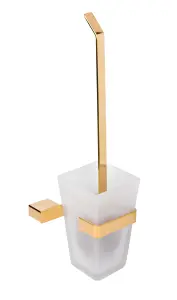 Banyetti Primo Toilet Brush Holder - Polished Gold