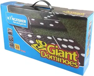 Jumbo Giant Dominoes Indoor & Outdoor Family Fun Garden Backyard Game For Kids Children or Adults