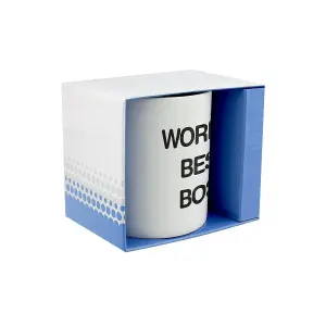 Grindstore Worlds Best Boss Mug & Coaster Set White (One Size)