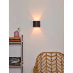 Lucide Xio Modern Up Down Wall Light - LED Dim. - G9 - 1x3,5W 2700K - Grey