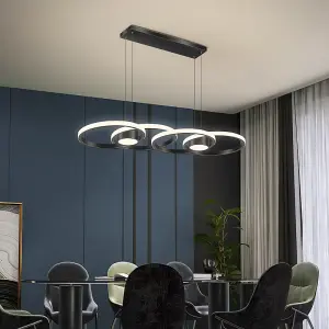 Modern LED Pendant Light Modern Pendant Black Chandeliers Hanging Lights