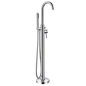 Fiona Basin Mixer, Freestanding Bath Shower Mixer & Waste Chrome