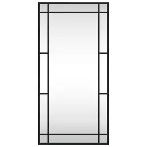 Mirl Rectangle Metal Wall Mirror 80cm H x 40cm W