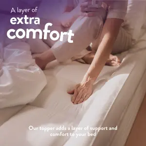 Sleep Soundly Extra Deep 10cm Mattress Topper