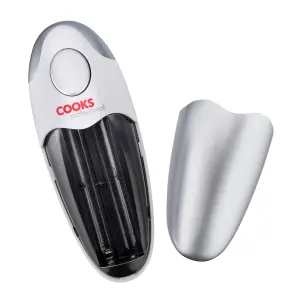 Cooks Professional Electric Tin Can Opener Automatic One Touch Battery Operated